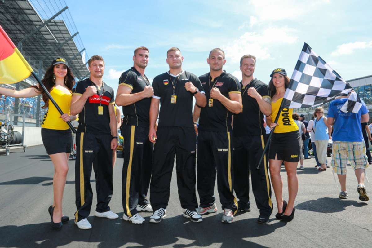 Schergewichts-Boxer beim ADAC GT Masters