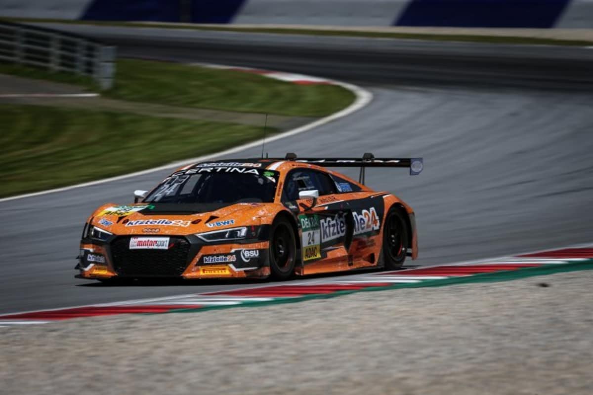 In diesem Audi R8 LMS fährt Jamie Green