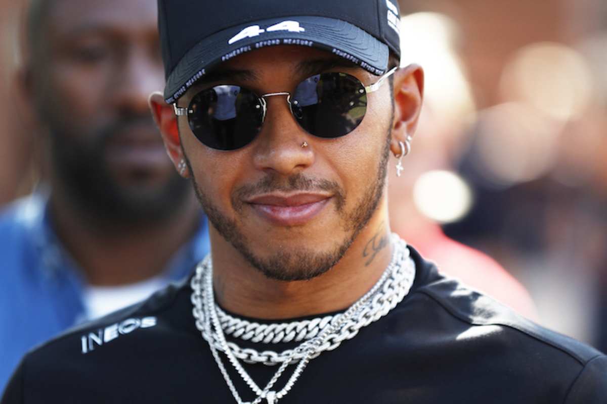 Lewis Hamilton genoss den Tag auf zwei Rädern
