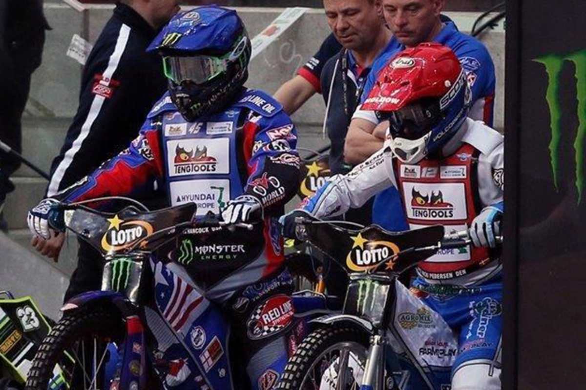 Greg Hancock (li.) und Nicki Pedersen