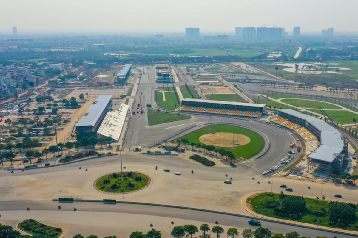 Die Piste in Vietnam ist bereit