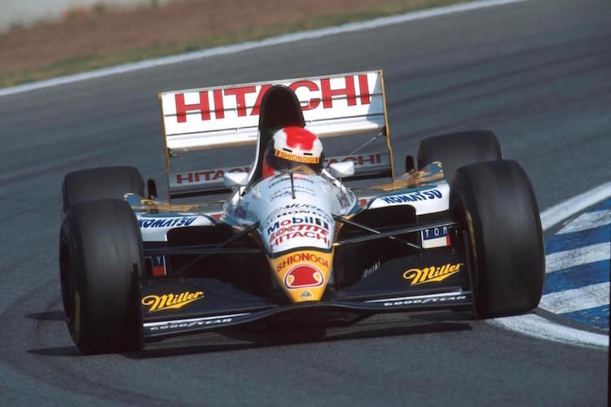 Johnny Herbert 1994 im Lotus