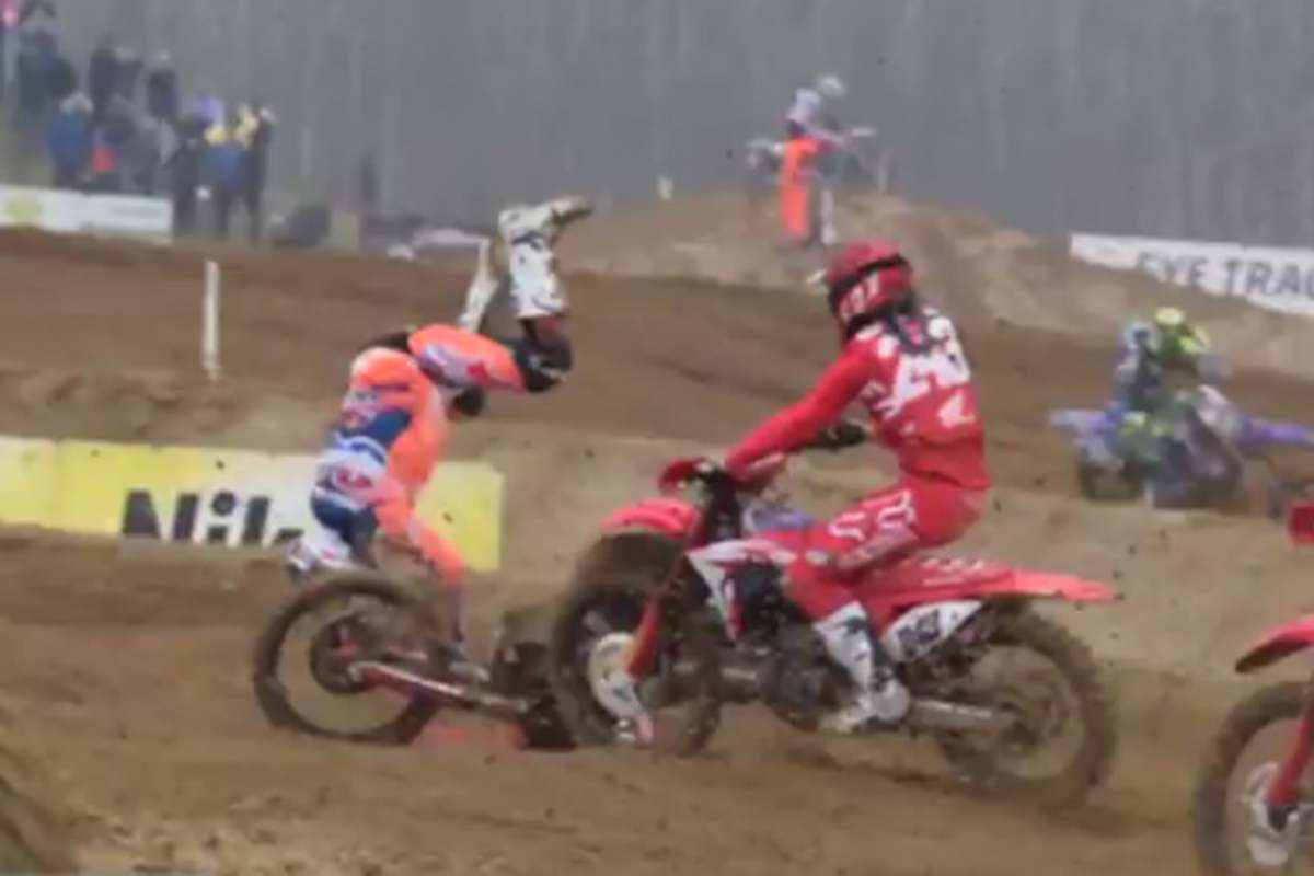 Jeffrey Herlings stürzt schwer und verletzt sich