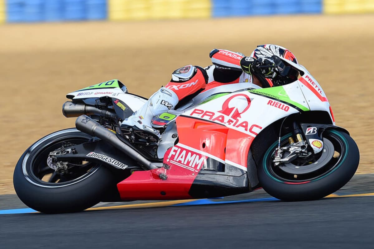 Yonny Hernandez bei GP in LeMans auf Platz 8, jetzt neuer Hauptsponsor