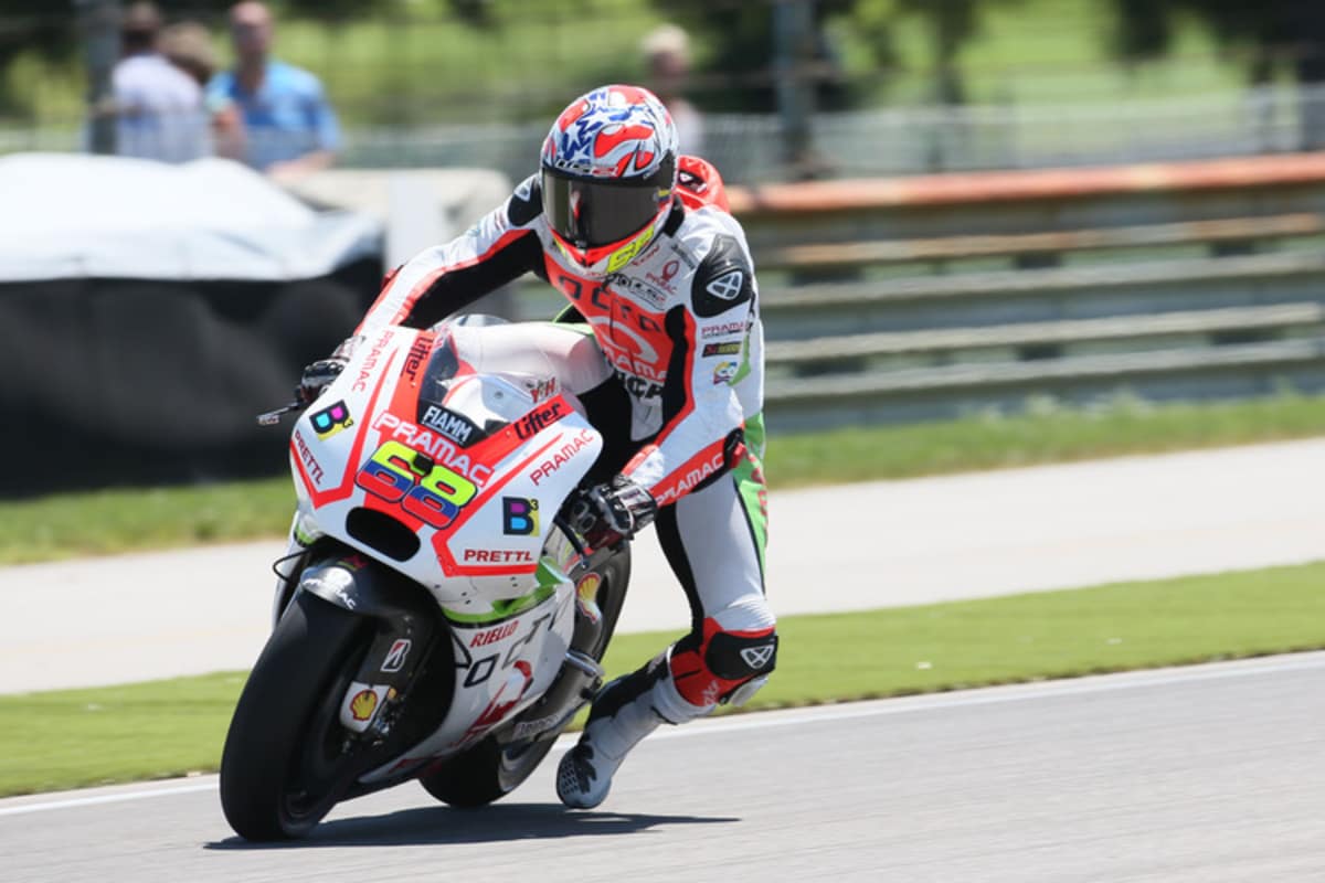 Yonny Hernandez (Parmac-Ducati) in Indianapolis