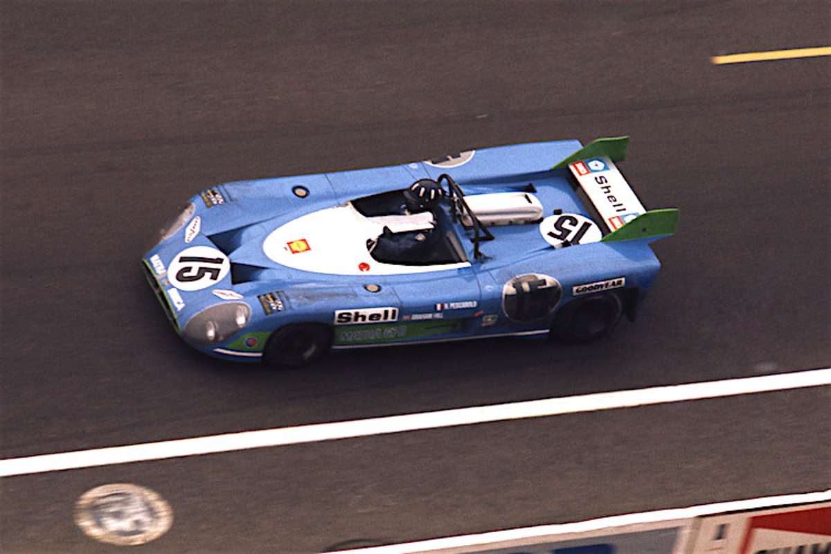 Graham Hill auf dem Weg zum Le-Mans-Sieg 1972