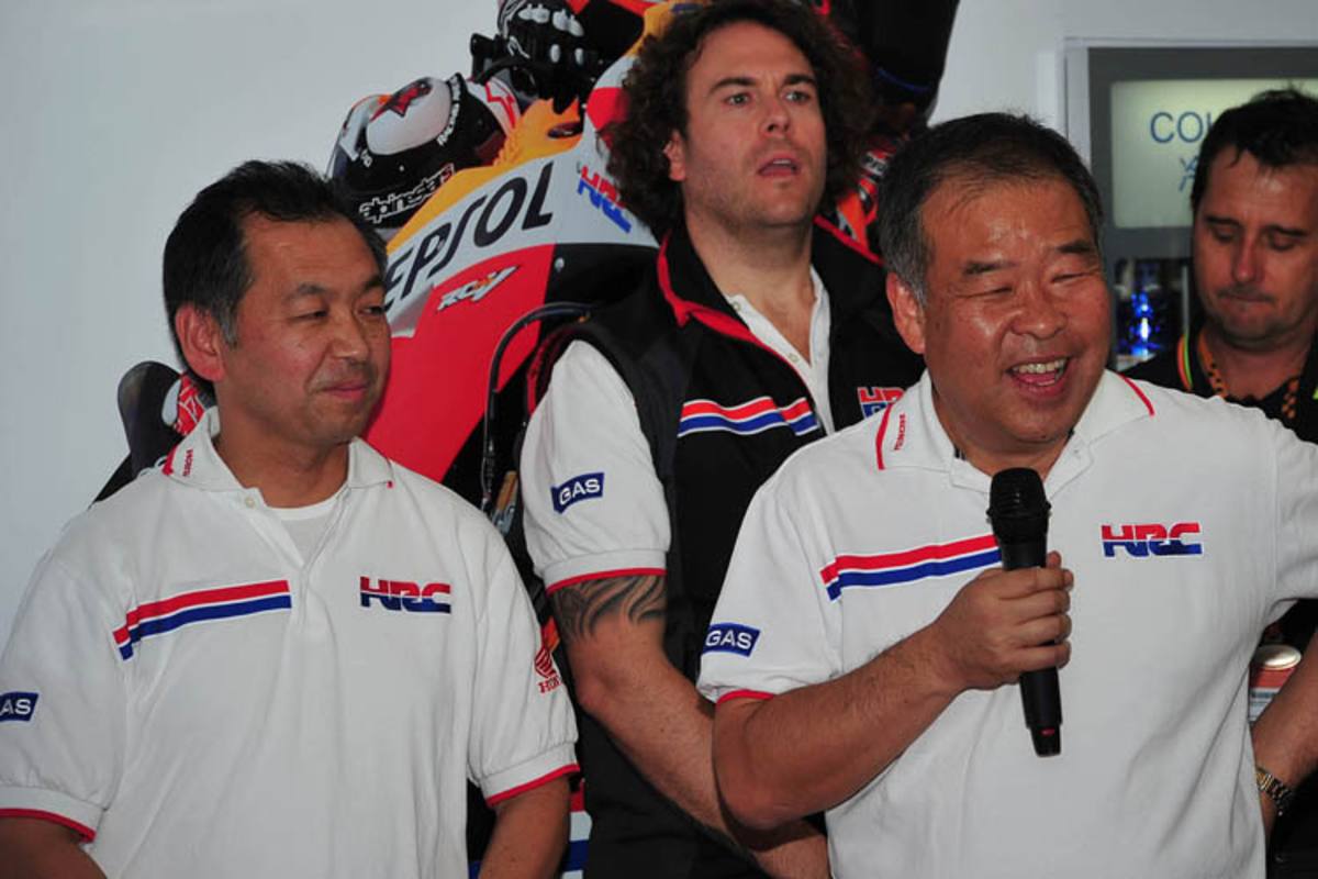 Die HRC-Manager Tomo Sato und Shuhei Nakamoto