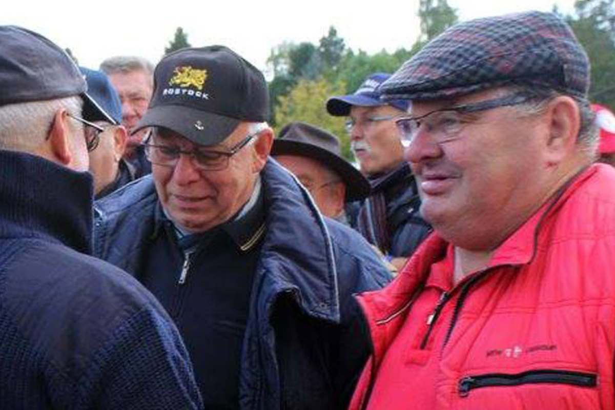 Heinz Hoppe beim Veteranentreffen in Apolda 2016