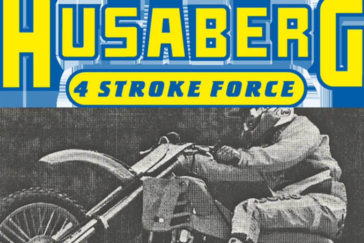 Husaberg setzte voll auf die Viertakt-Technologie