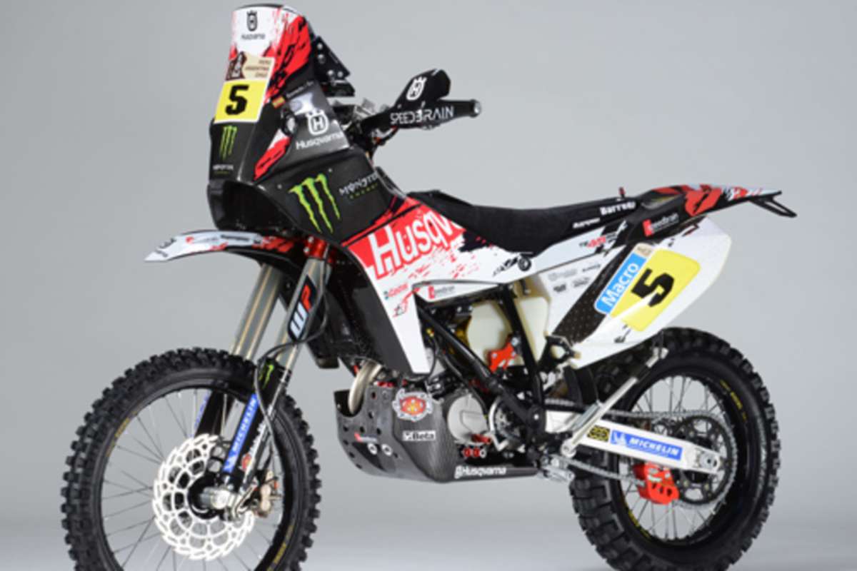 Die Husqvarna TE449 RR