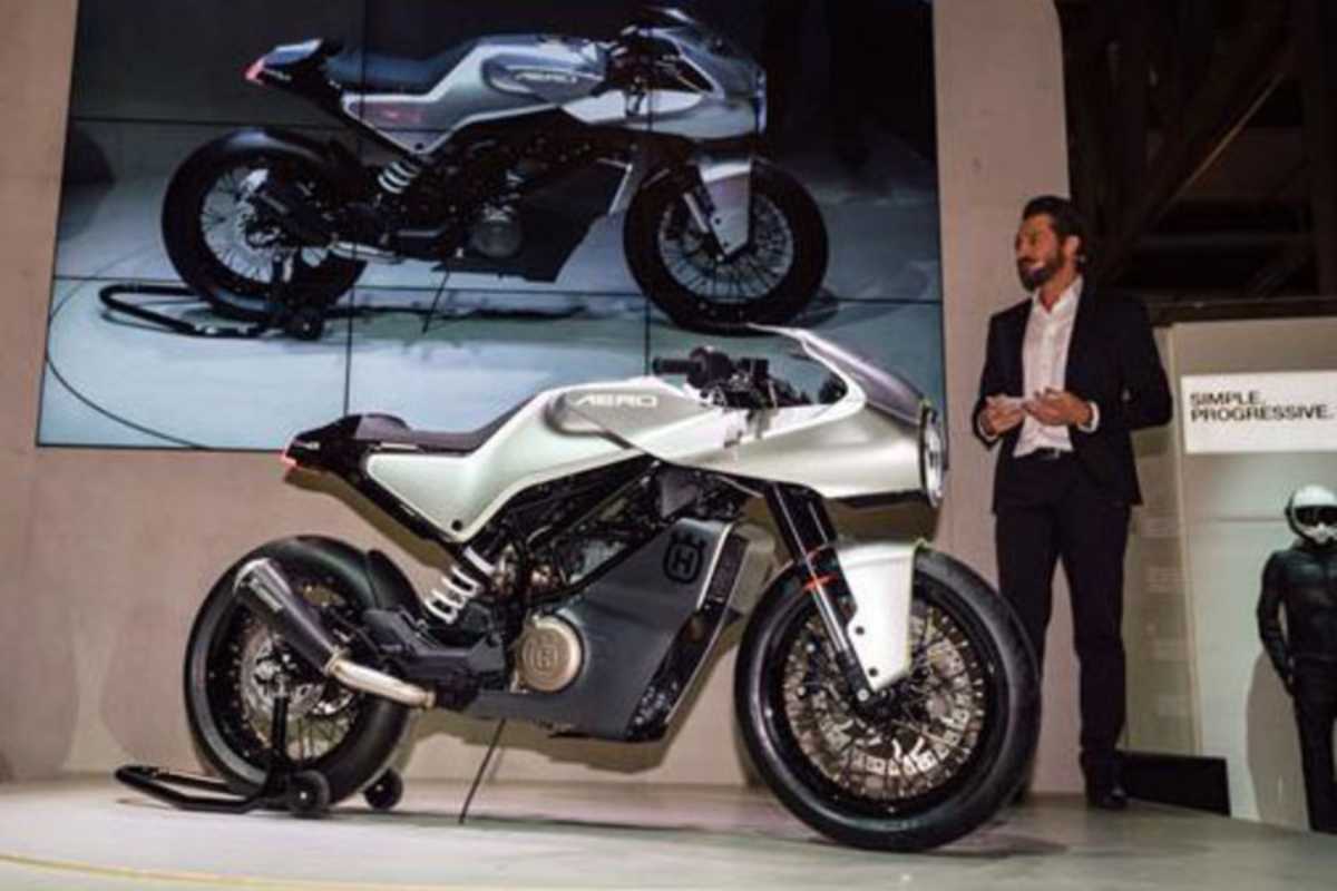 Konzeptstudie der Vitpilen 401 AERO