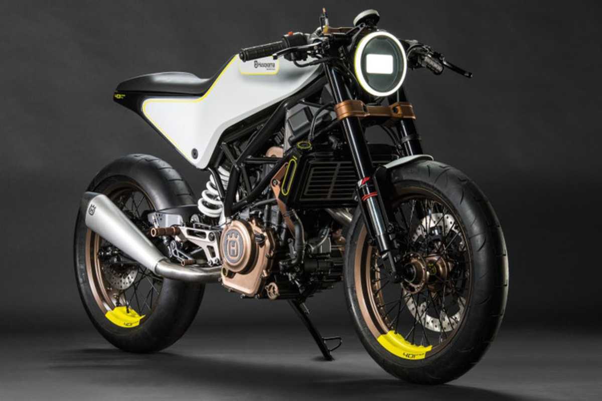 Mit dem Einzylinder-390-ccm-Motor von KTM: Die Vitpilen 401