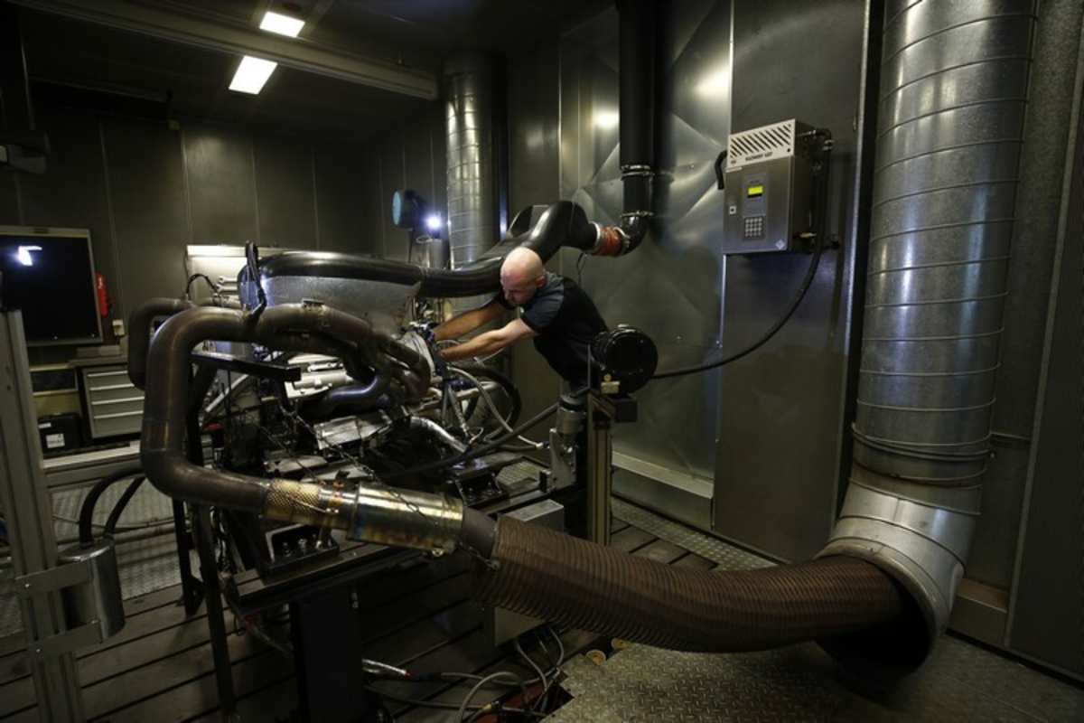 Der Motorenprüfstand