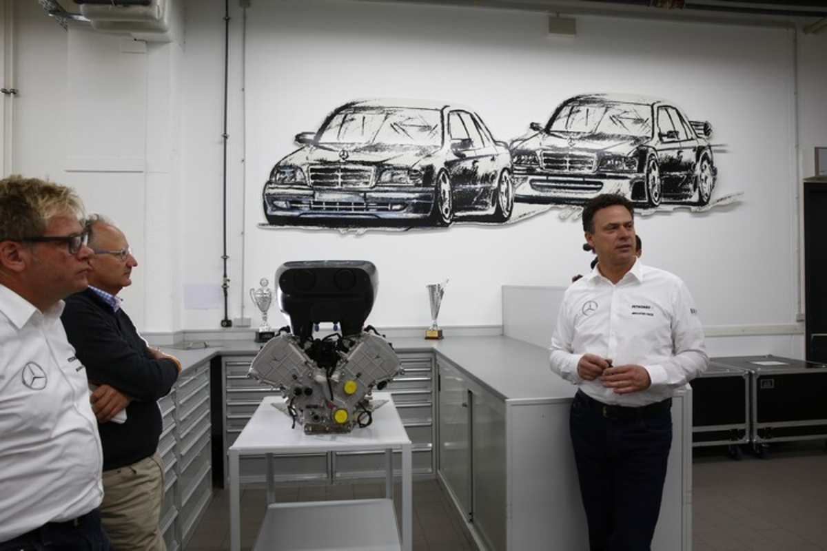 Ein Blick auf den Motor