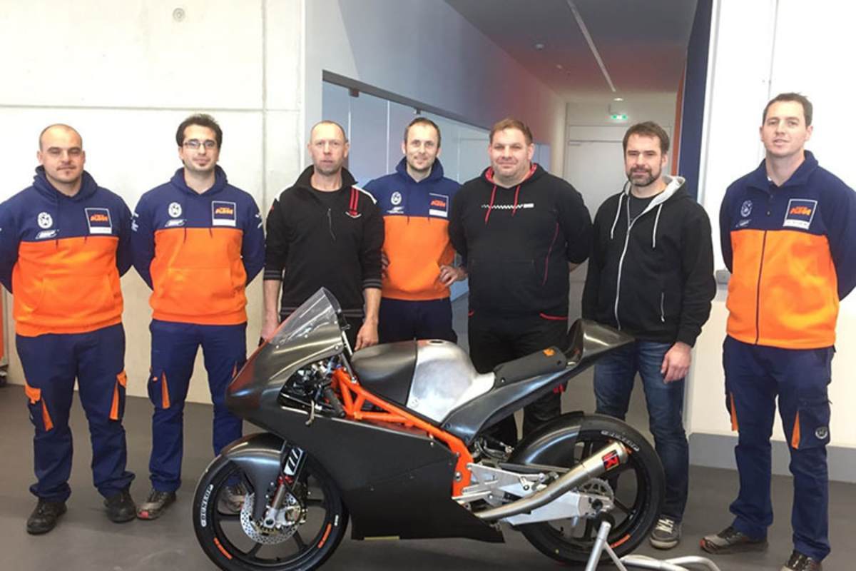 Ich bin schon richtig heiß aufs Fahren mit dem neuem KTM-Bike. 