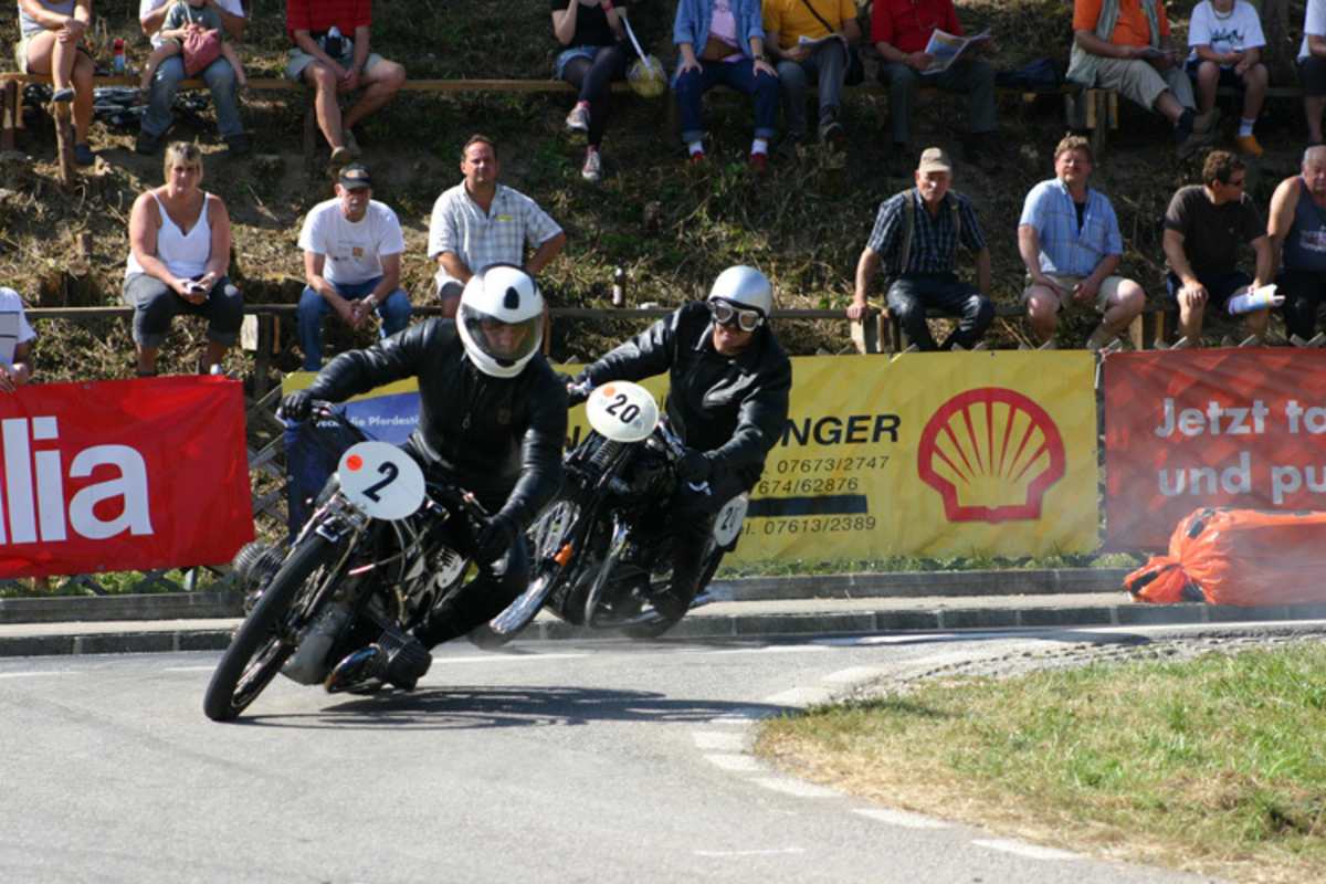 Action pur: Der Oldtimer Grand Prix