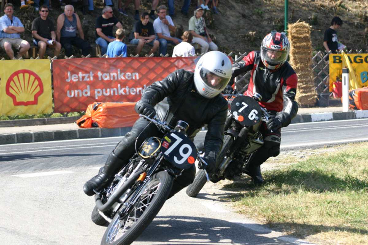 Der Oldtimer Grand Prix ist ein Augenschmaus für alle Zweirad-Fans