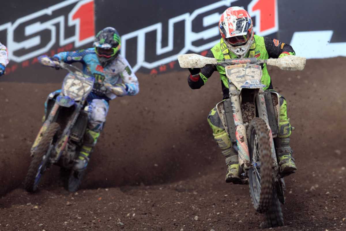 Lokalmatador Henry Jacobi setzte sich in vielen Zweikämpfen durch