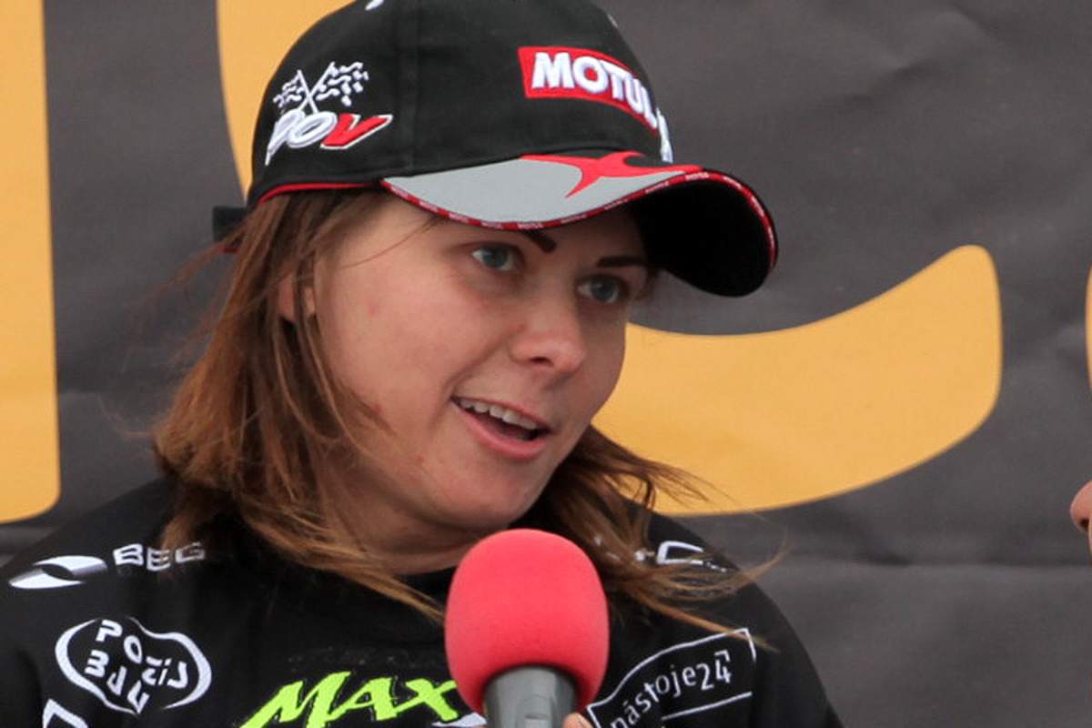 Jana Antosova schaffte es aufs Podium