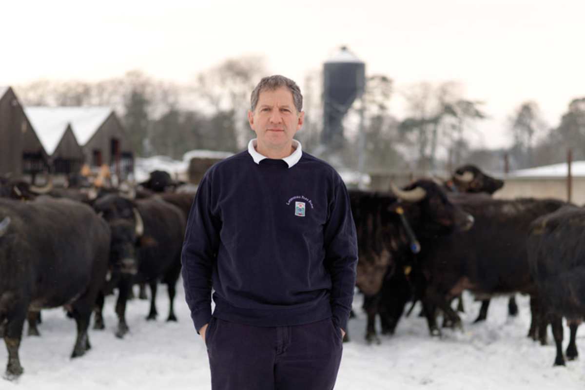 Stolzer Landwirt: Ex-Rennfahrer Jody Scheckter