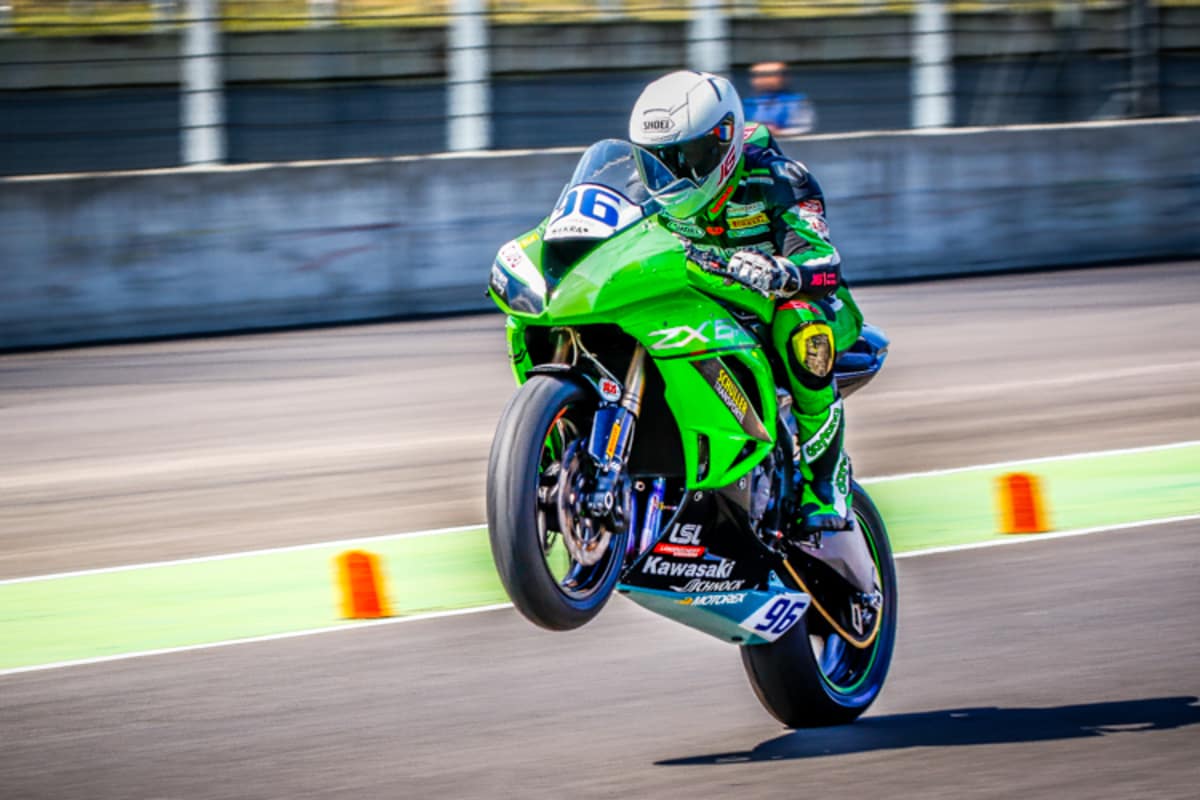 Jonas Geitner beim IDM-Auftakt