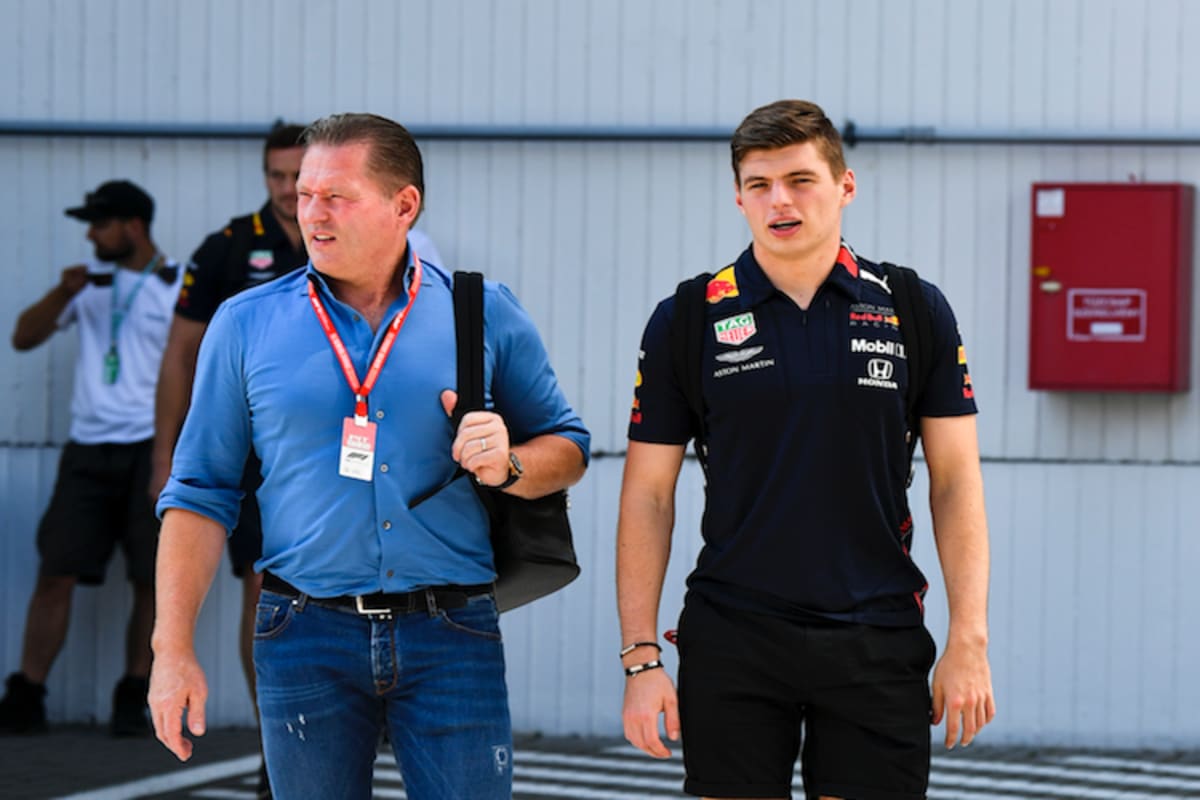 Jos und Max Verstappen