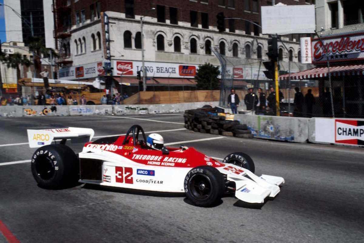 Keke Rosberg 1978 im Theodore-Ford