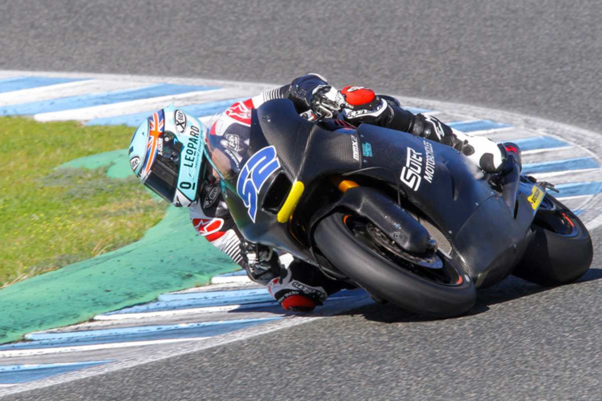 Danny Kent auf der Suter