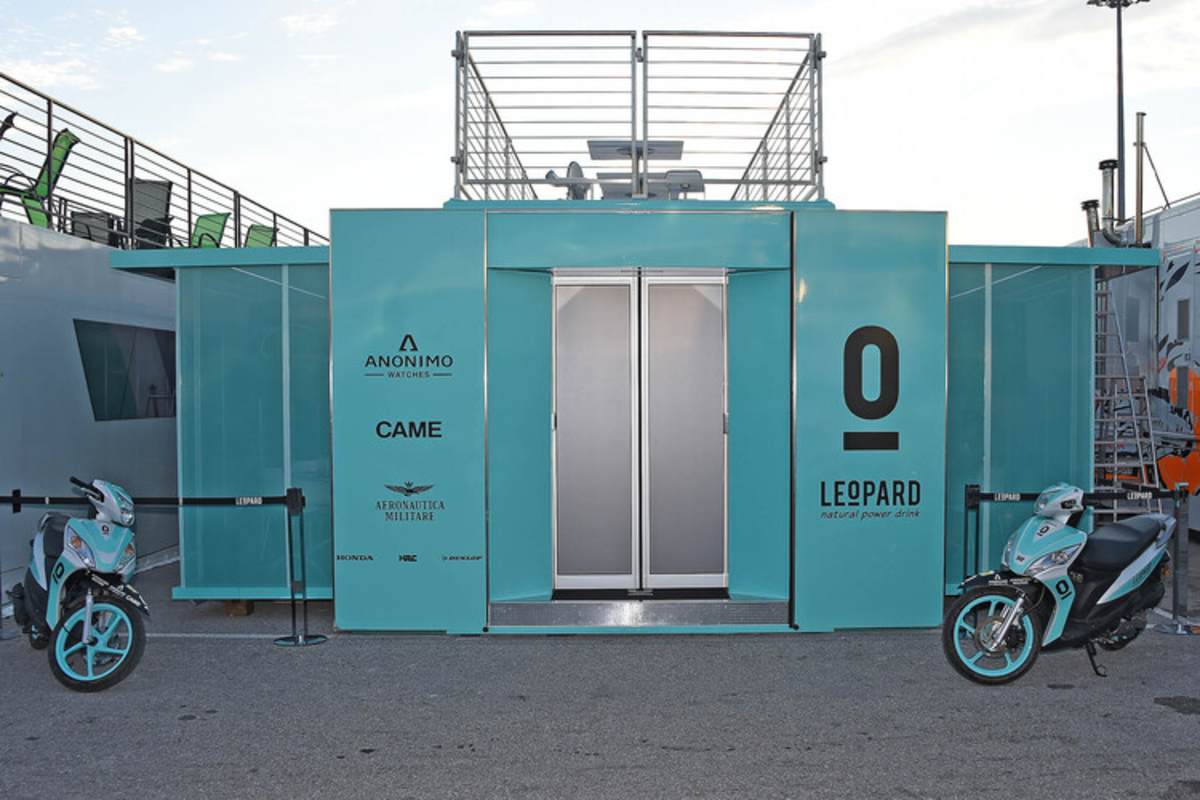 Die neue Teamhospitality von Leopard Racing