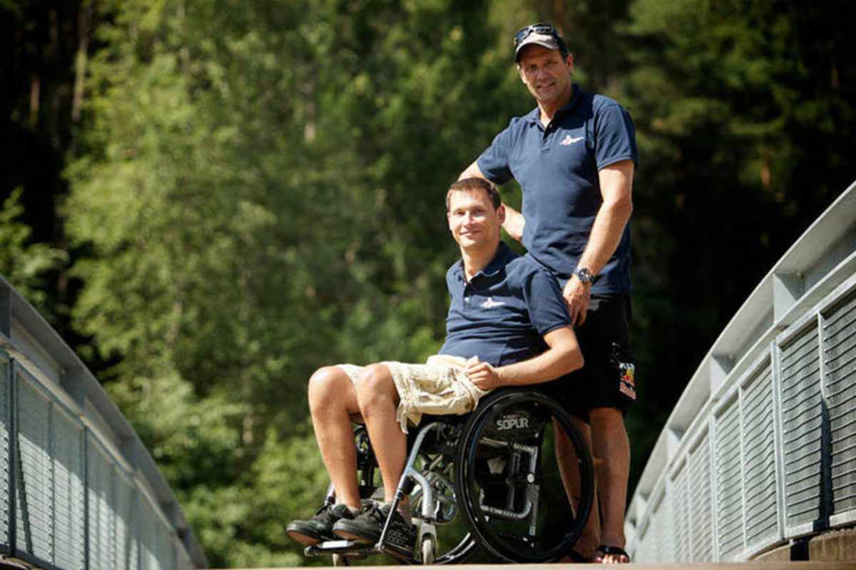 Heinz Kinigadner mit Sohn Hannes