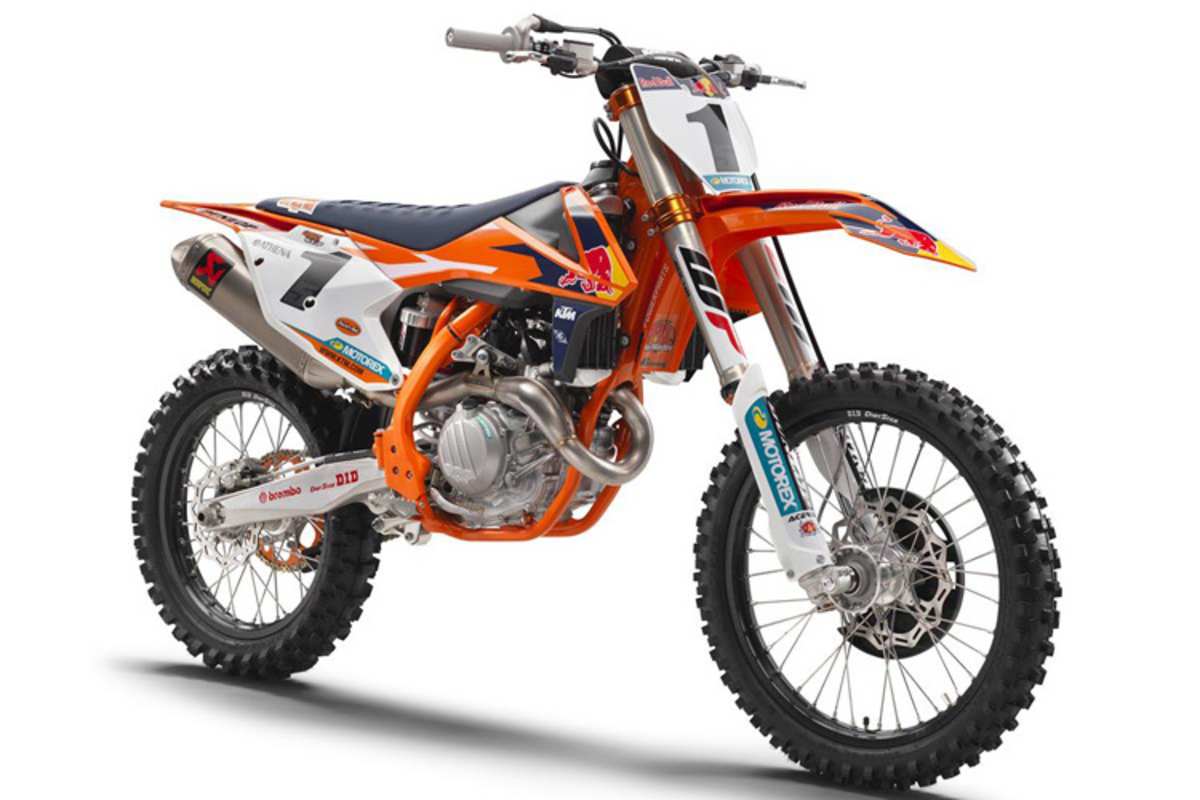Die 450er im Red-Bull-Design