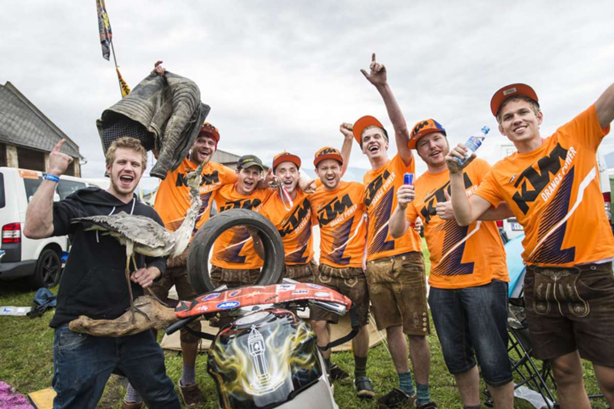 KTM hat eine riesige Fangemeinde