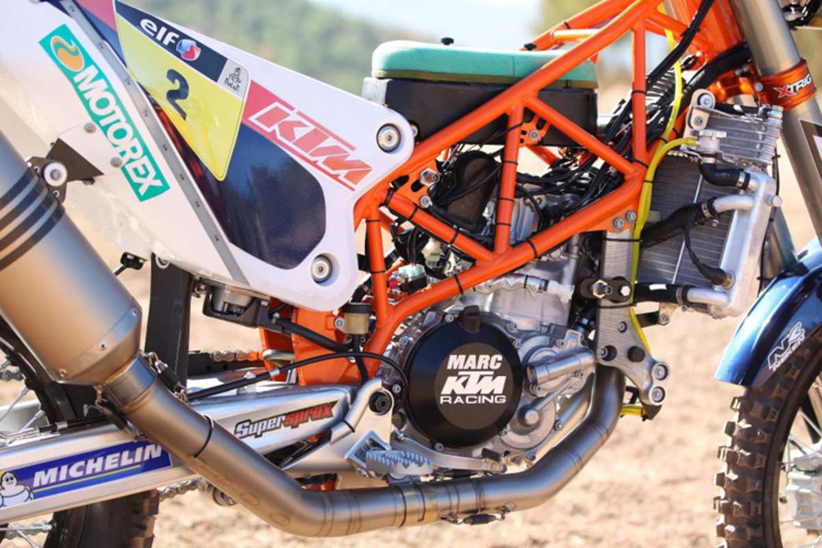 Das neue 450er-Rallye-Bike von KTM