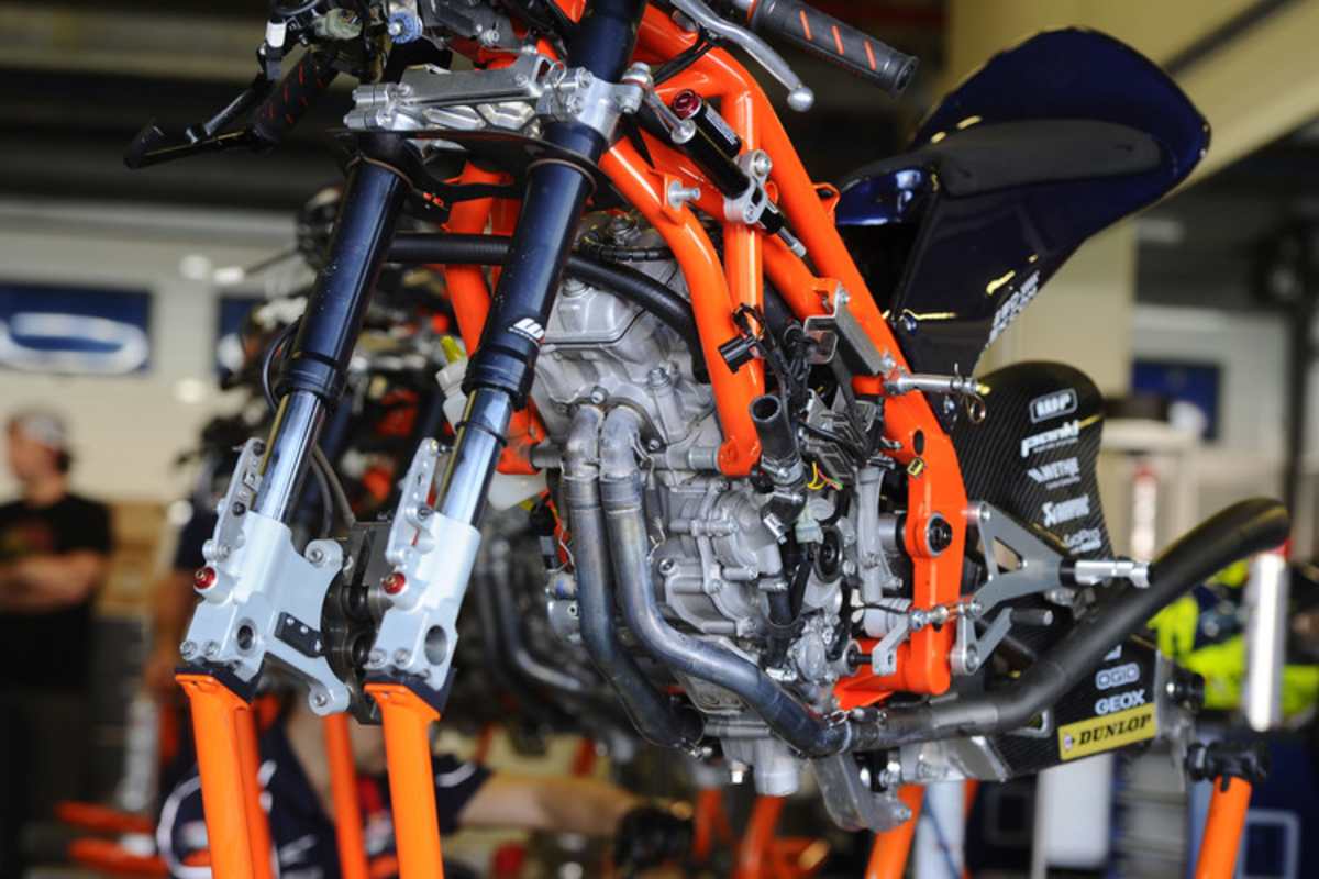 Mit diesem KTM-Racer wird im Red Bull Rookies-Cup gefahren
