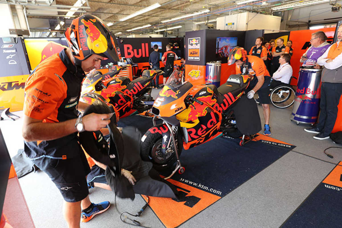 KTM nimmt in der dritten Saison an der MotoGP-WM teil