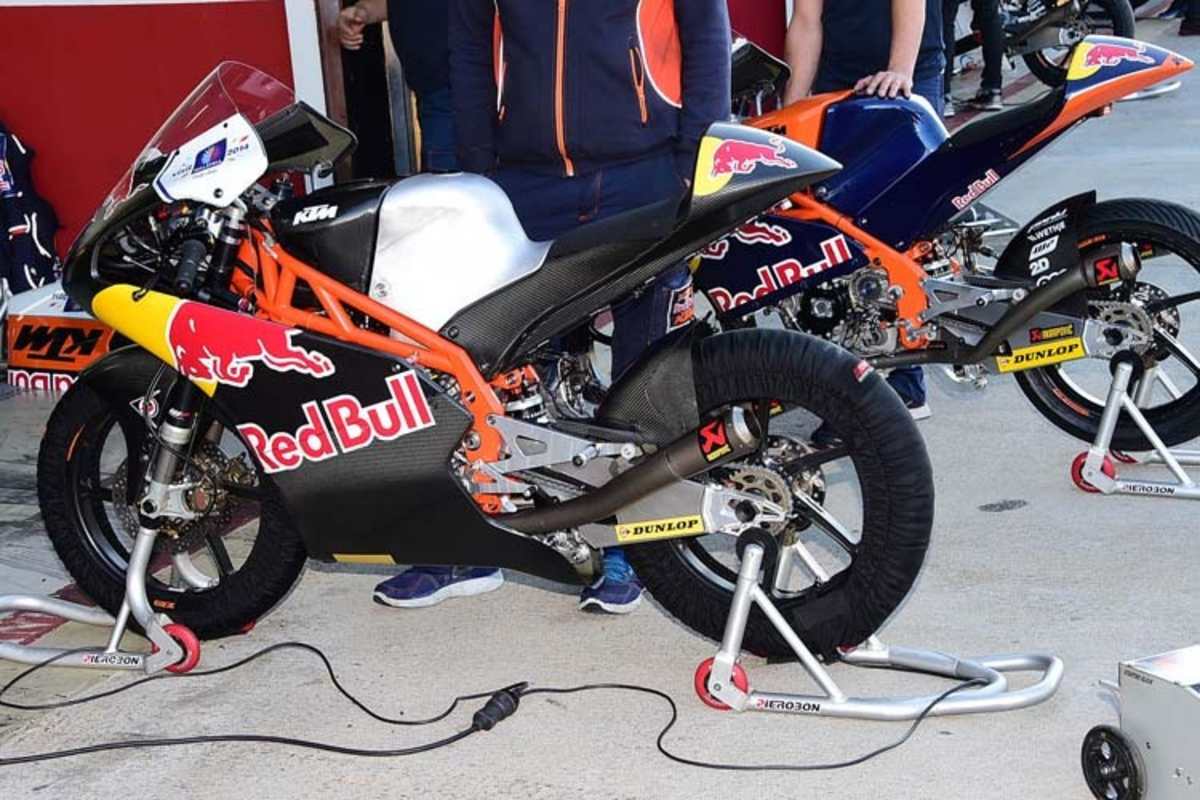 Die 2015-Werks-KTM bei Valencia-Test