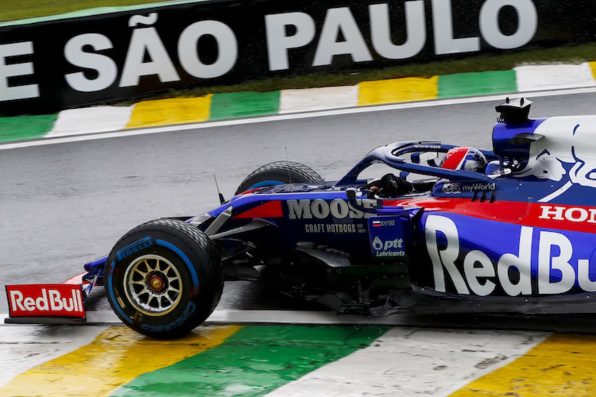 Kvyat im ersten Training zum Brasilien-GP