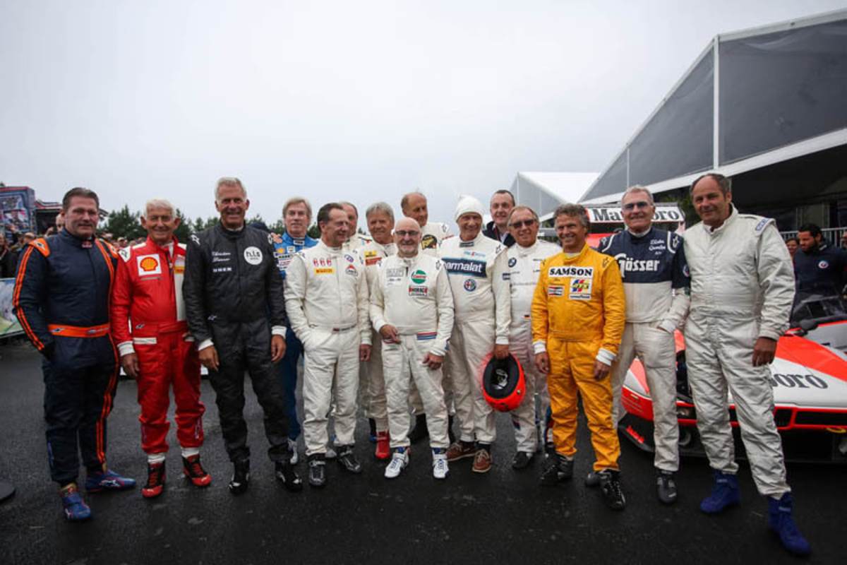 Die Legenden der Legends Parade sorgten für Jubel bei den Fans