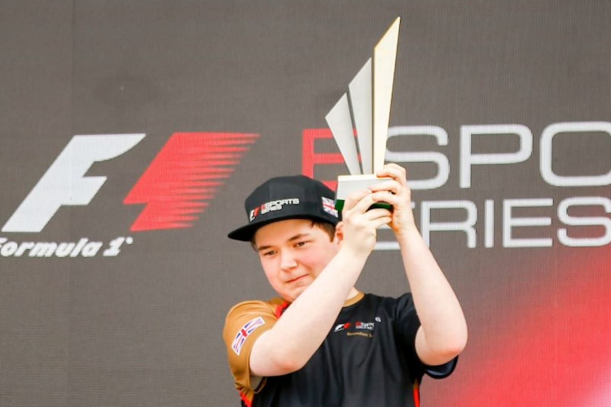eSports-Formel-1-Weltmeister Brendon Leigh