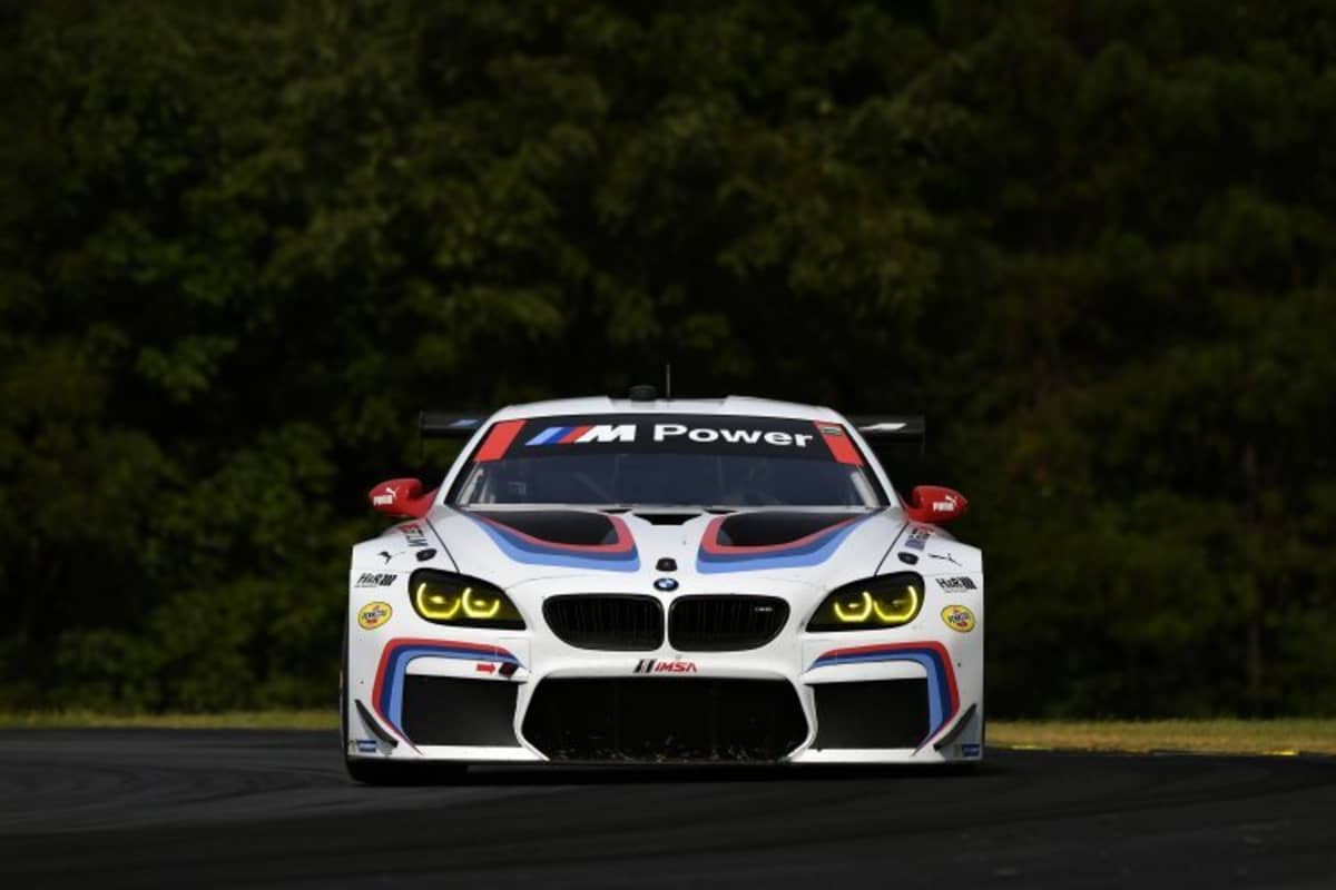 Der BMW M6 GTLM von Alexander Sims/Bill Auberlen