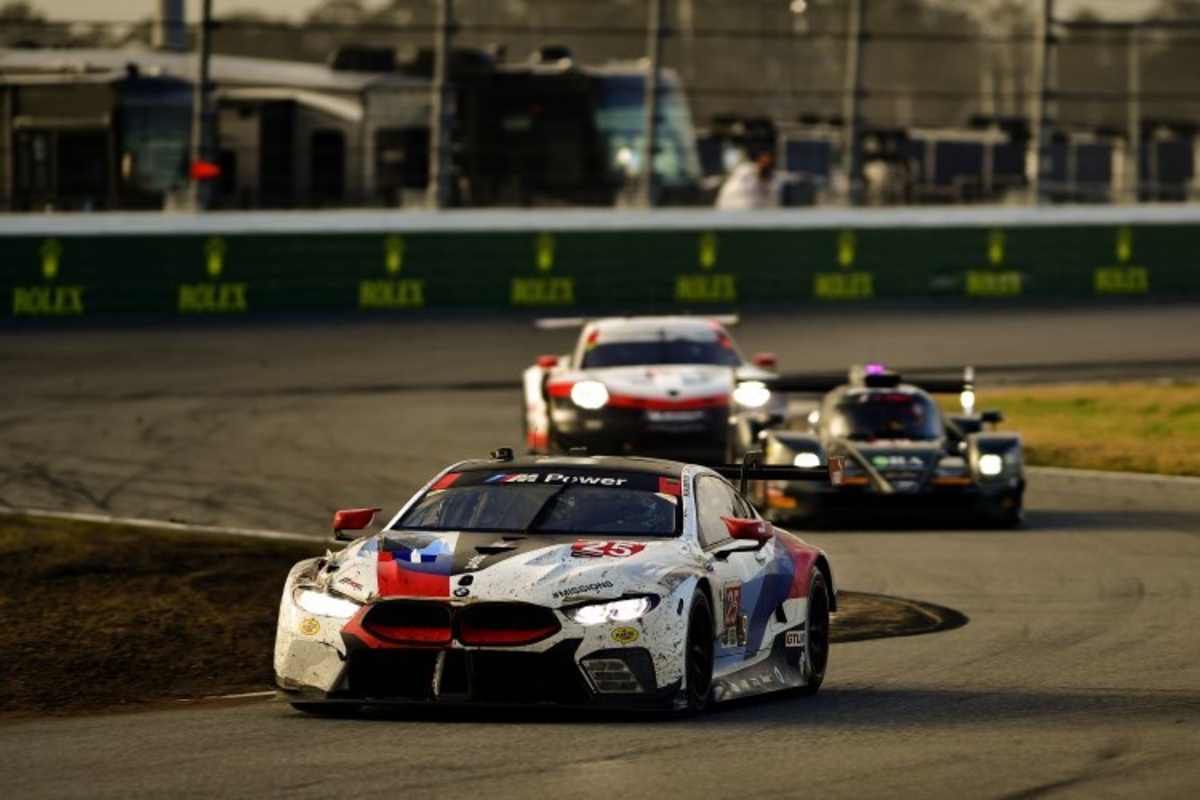Weißblauer Panzer: Der BMW M8 GTE 