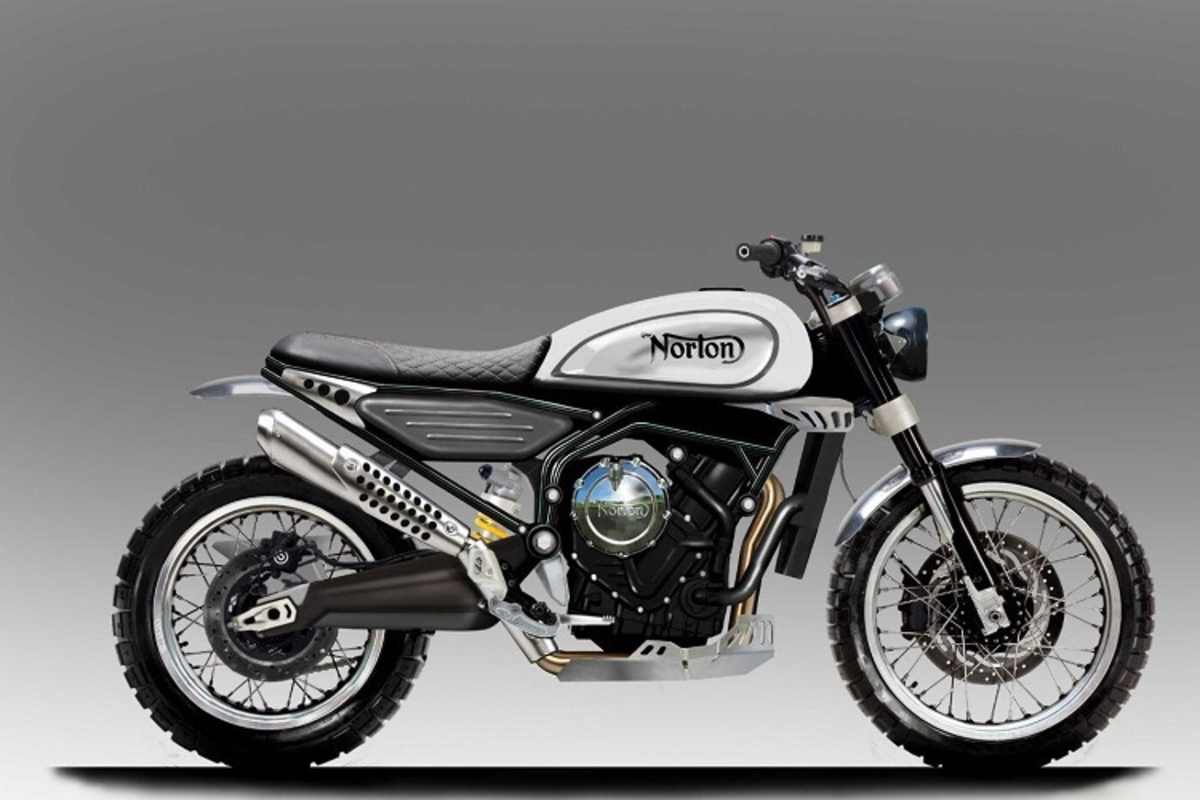 Finde die 10 Unterschiede: Eine eher auf Strassenbetrieb gestylte Variante der 650er ist ebenfalls in Planung