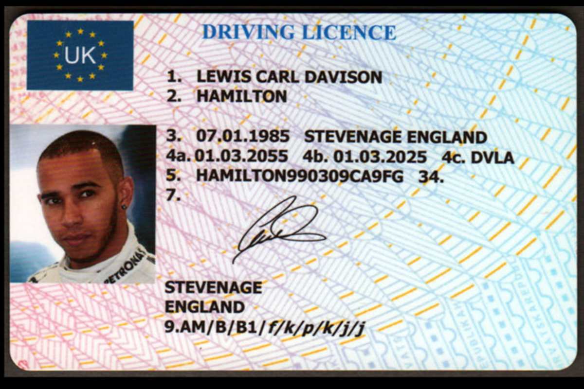 Kurios: Schlecht gefälschter Führerschein vom Formel-1-Weltmeister
