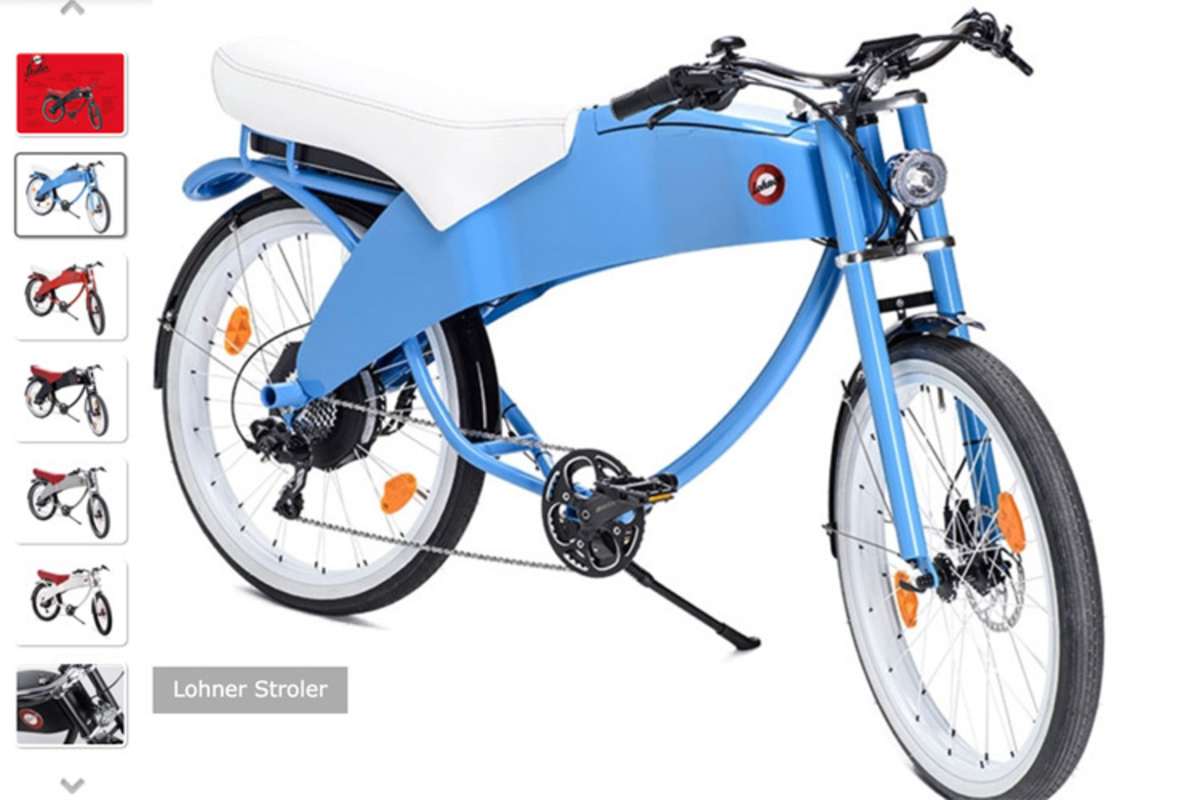 Jawa baut für Lohner Rahmen, etwa für das «Stroler»