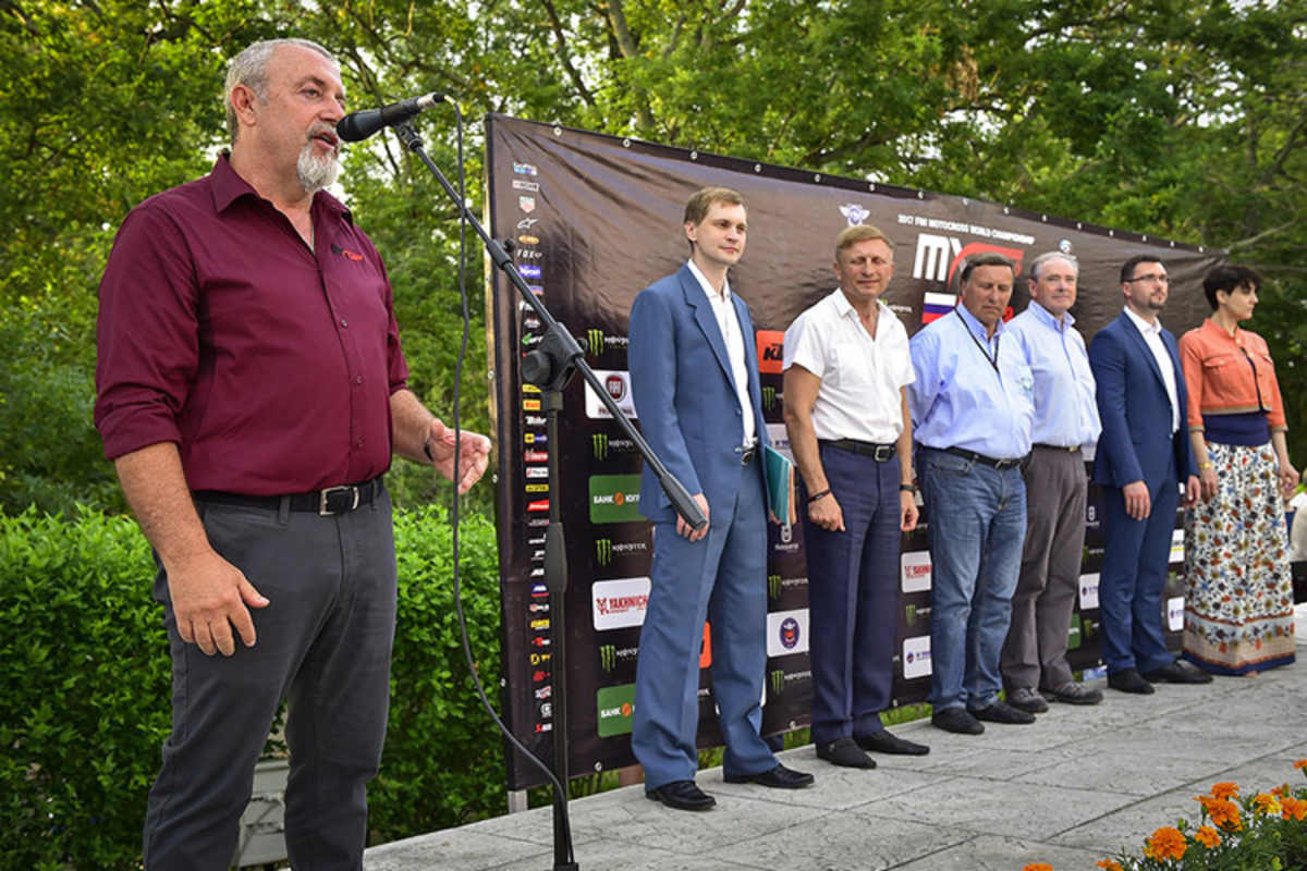 Youthstream-Präsident Guiseppe Luongo ist von der russischen Organisation begeistert