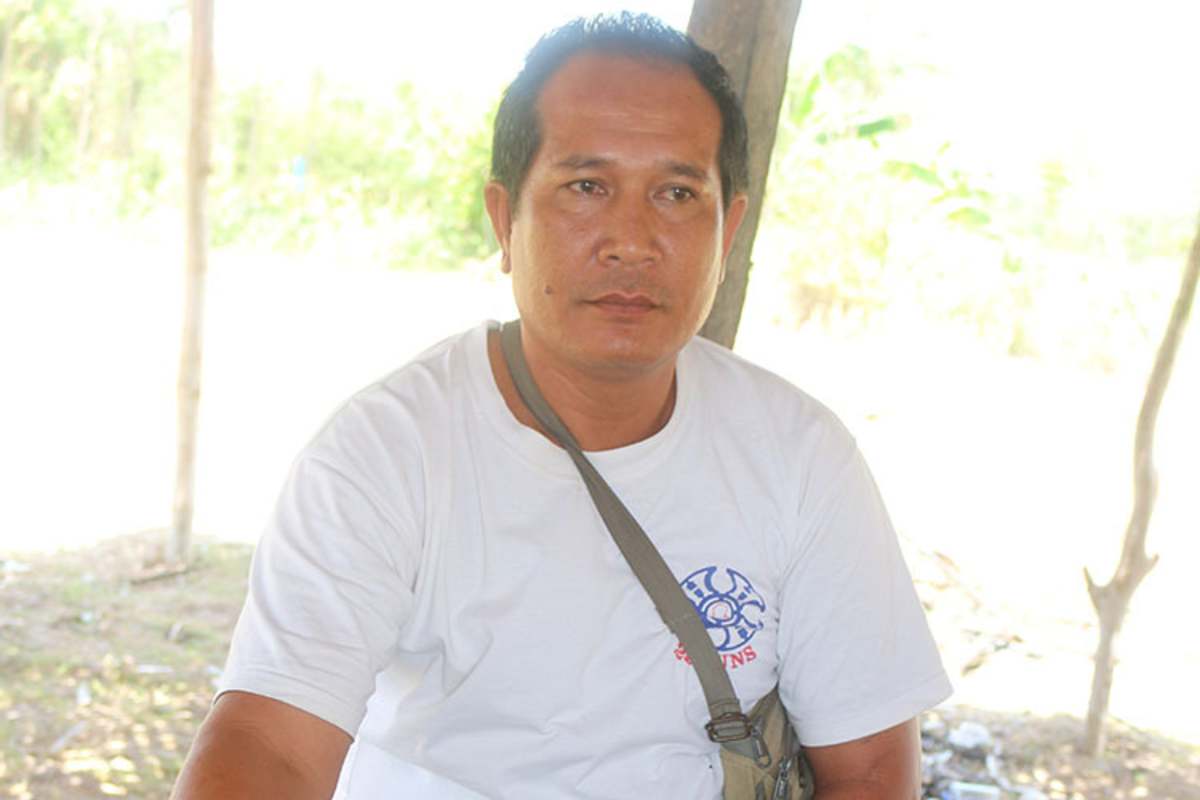 Im Sitzstreik: Gema Luzzuardi