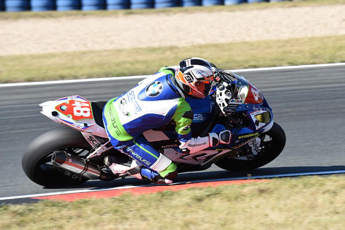 Bastien Mackels unterwegs in Oschersleben