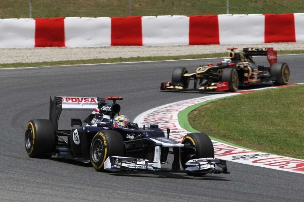 Pastor Maldonado 2012 in Barcelona
