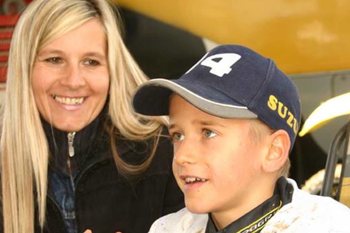 Von Anfang an Immer dabei: Mutter Steffi Roczen