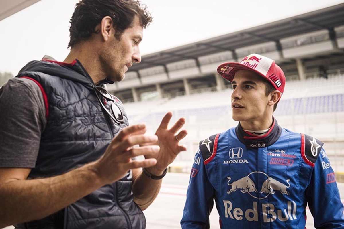Mark Webber mit Marc Márquez